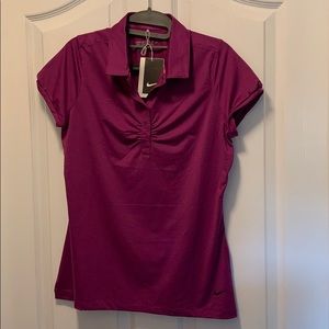 Ladies Nike Golf Shirt Sz M
